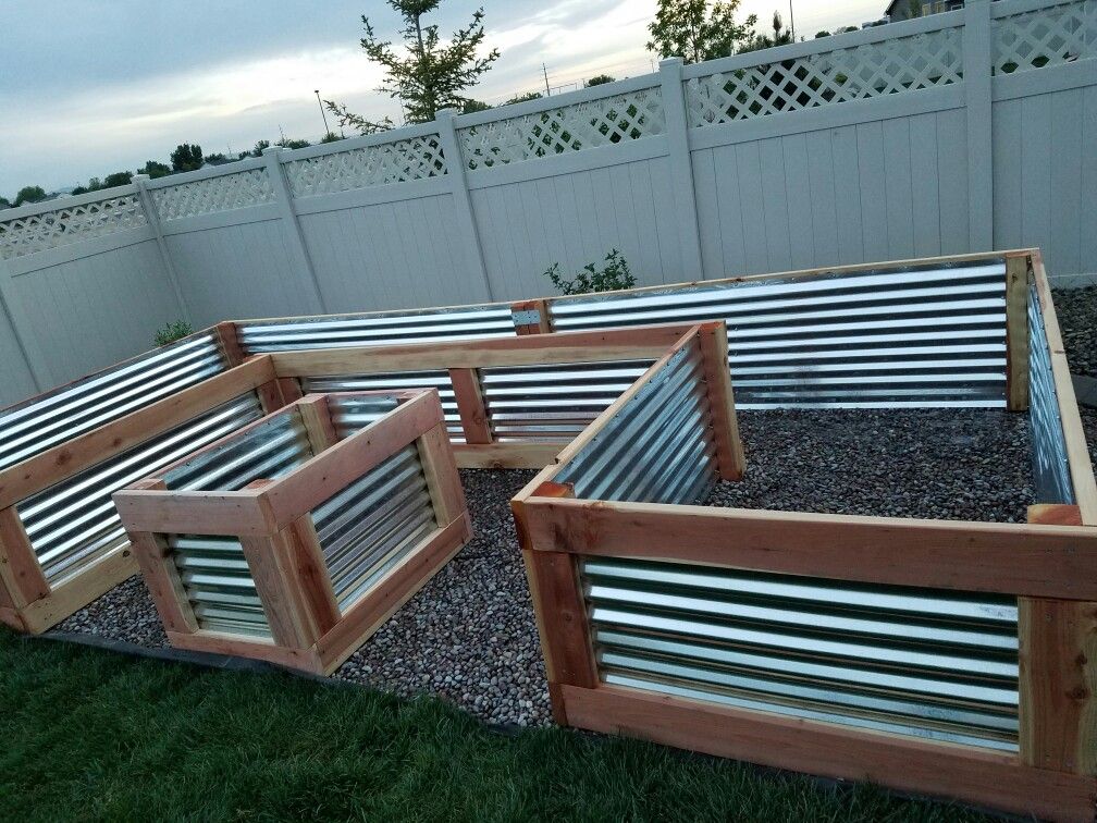 Galvanized Garden Beds